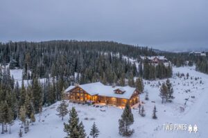 A luxury Big Sky vacation rental in Montana you can see wildlife from.